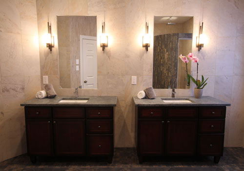 custom bathroom remodel