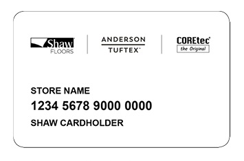 The Shaw credit card is issued with approved credit by Wells Fargo Bank, N.A. Ask for details