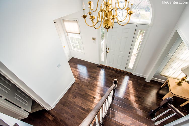 Brazilian Cherry Foyer Hardwood Flooring