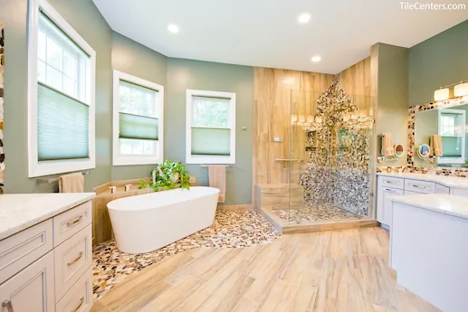 Bathroom Remodeling with Tile Center in Gaithersburg MD
