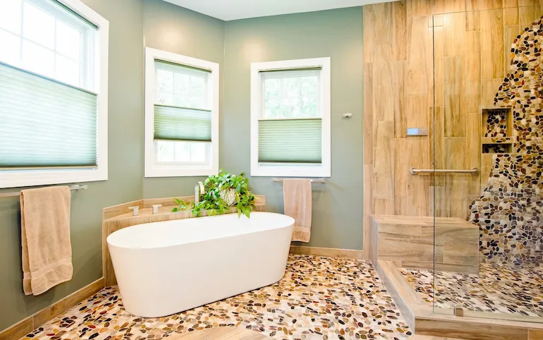 Monthly bathroom remodeling seminar event at Tile Center in Gaithersburg, MD.