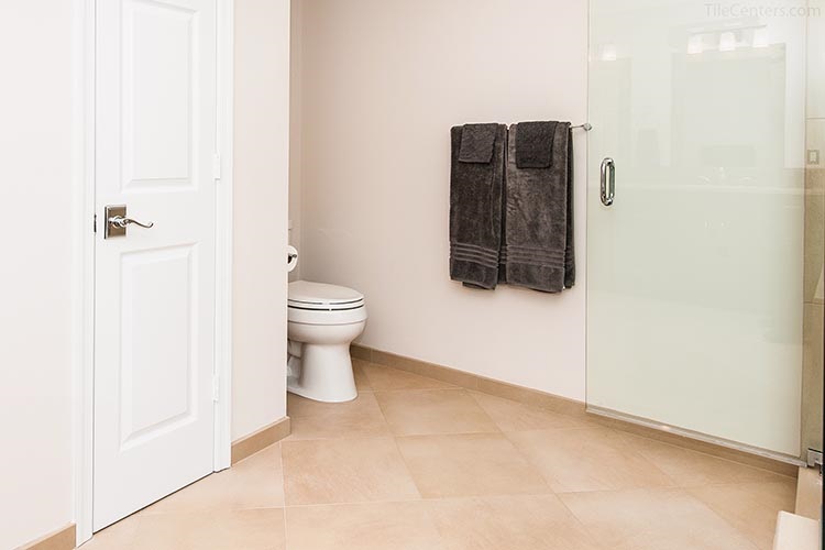 Transitional Bathroom remodel toilet