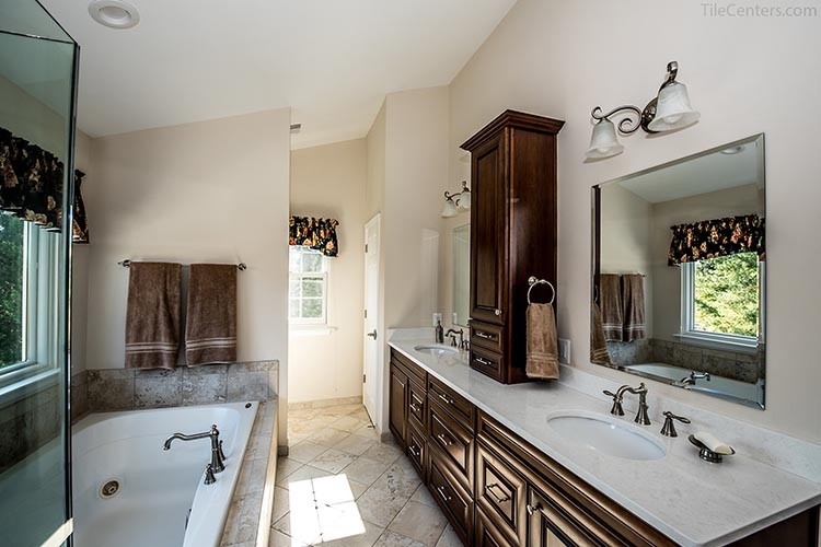 Traditional Master Bathroom Remodel