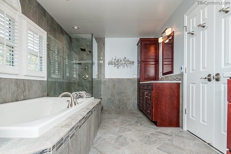 Modern Master Bathroom Remodel