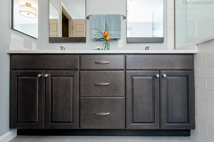 Black Bathroom Vanity Cabinets