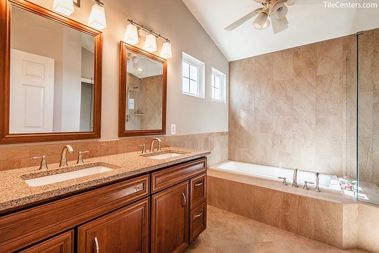 Traditional Master Bathroom Remodel