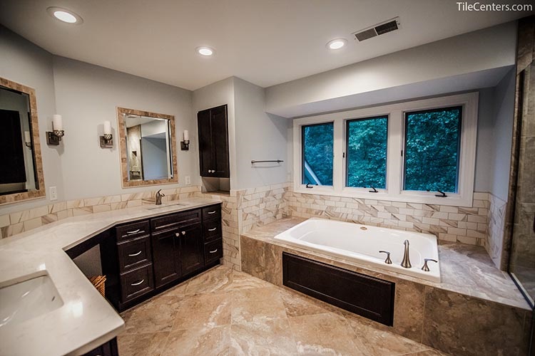 A Greco Roman Bathroom design - Gaithersburg, MD 20882