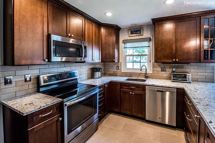 Dark Brown Kitchen Cabinets