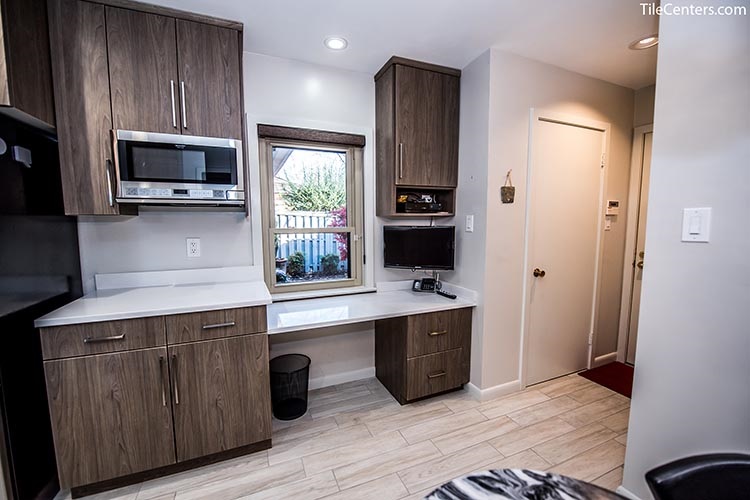 Extra White Kitchen Countertop Space