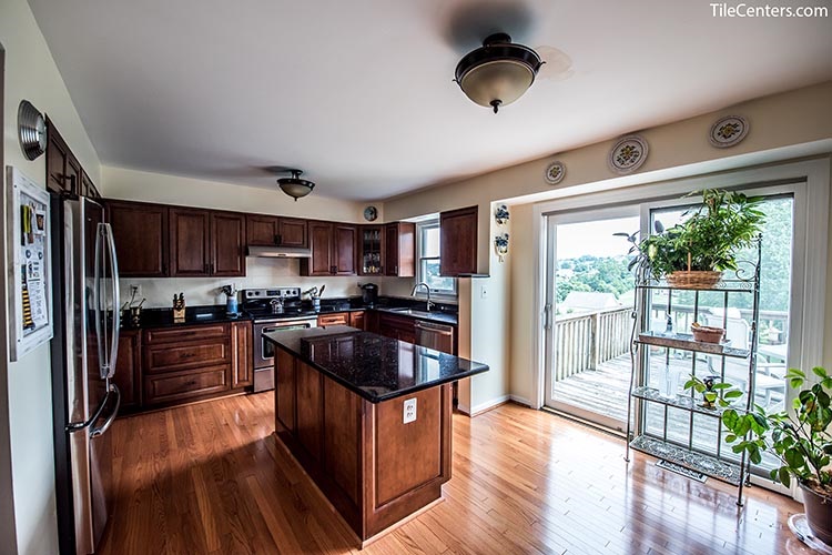 Traditional Kitchen Remodel with Hardwood Floors