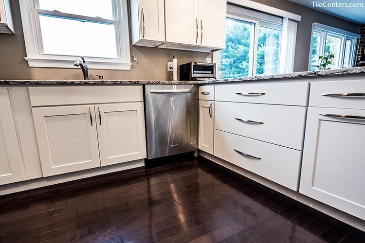 Extra White Kitchen Cabinet Storage