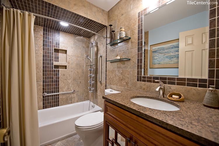Transitional Bathroom Remodel