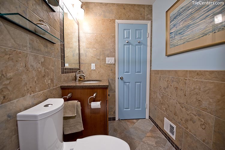Transitional Bathroom Remodeling