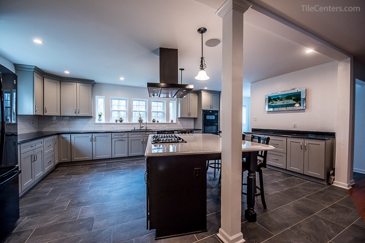 Modern Grey Kitchen Remodel