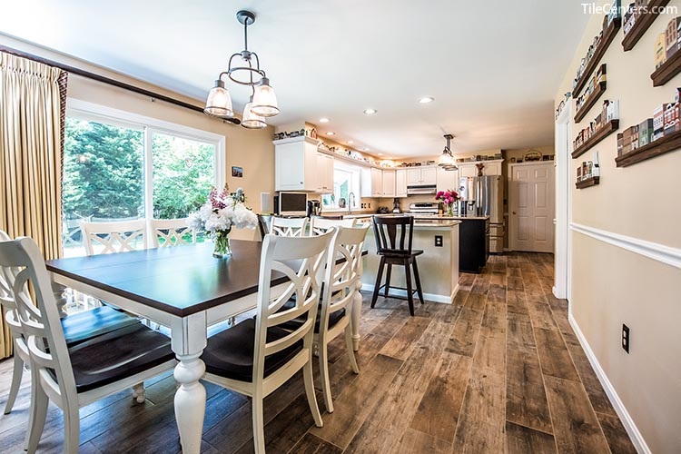 Wood Look Tile Installation