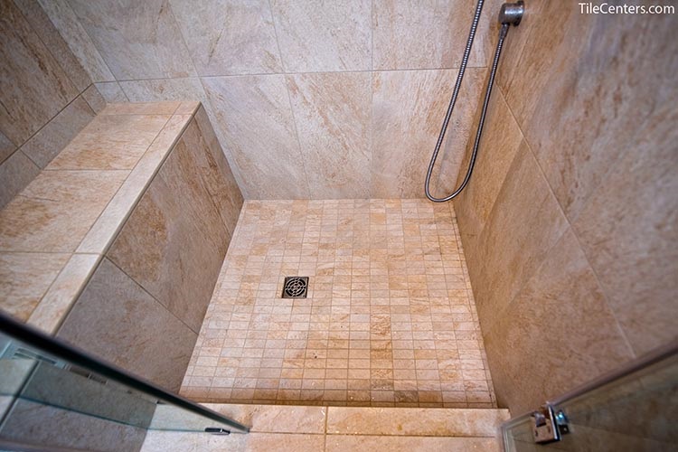 Villeroy & Boch Light Beige Shower Tile