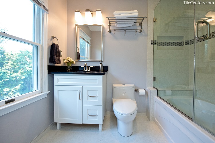 Black and White Bathroom Remodel
