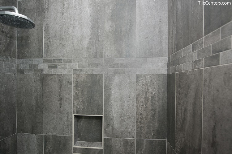 Grey Standing Shower