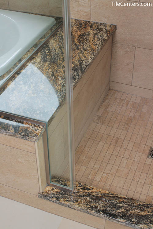 Master Bathroom Shower Seat