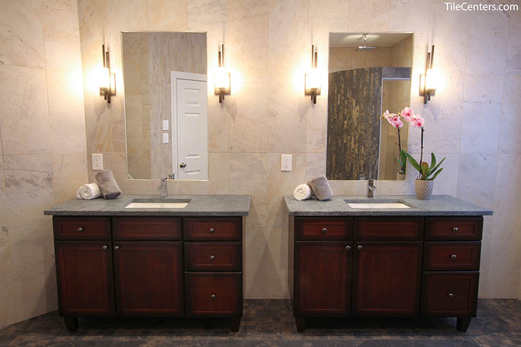 Double Bathroom Vanity