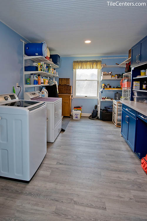 Laundry Room Luxury Vinyl Tile