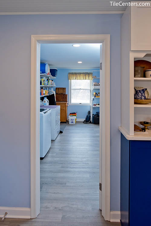 Grey Luxury Vinyl Tile