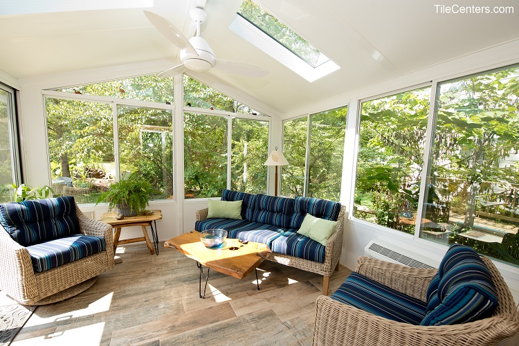 Wood Look Tile flooring installation - Silver Spring, MD 20910