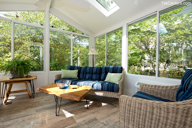 Wood Look Tile flooring installation - Silver Spring, MD 20910