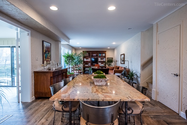 Wood Look Tile floors