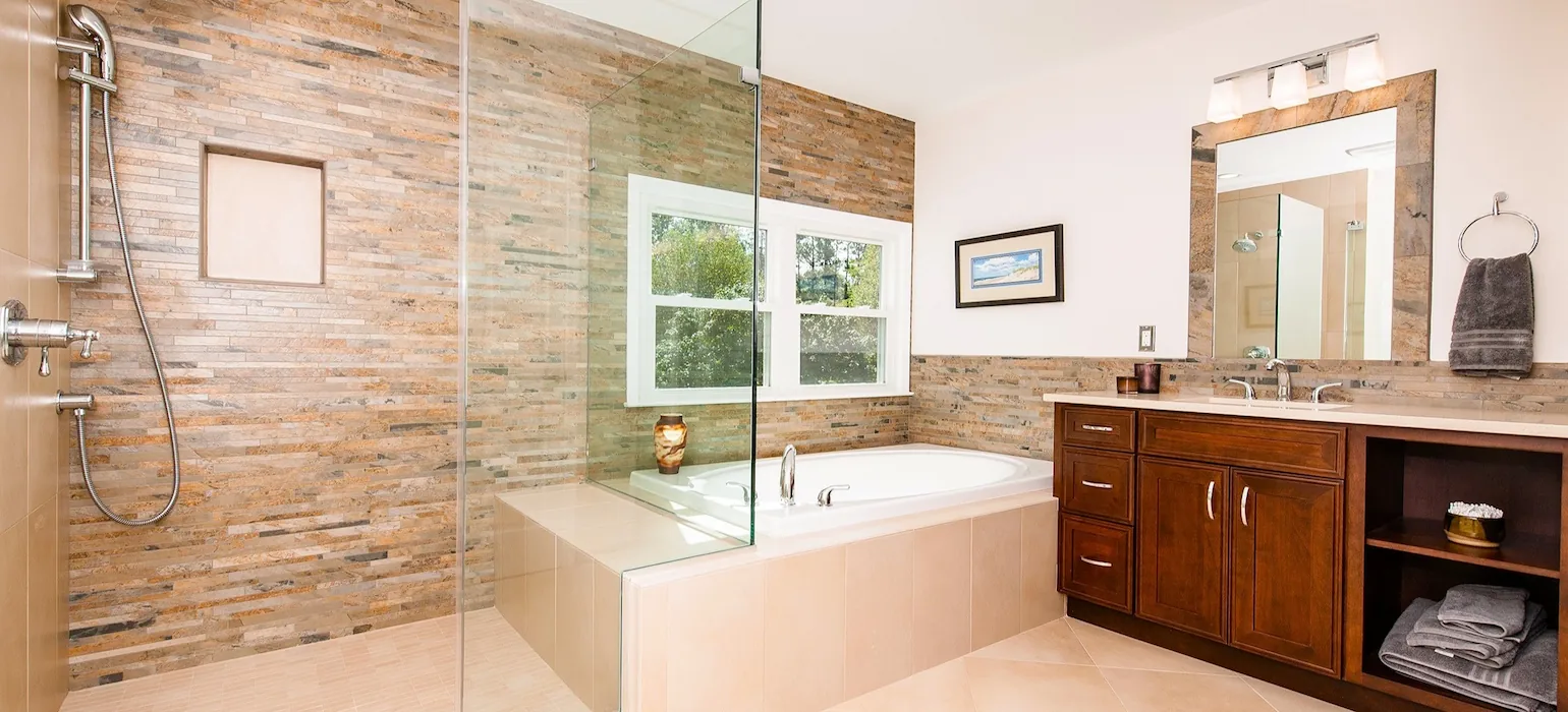 Gaithersburg Bathroom Remodel by Tile Center